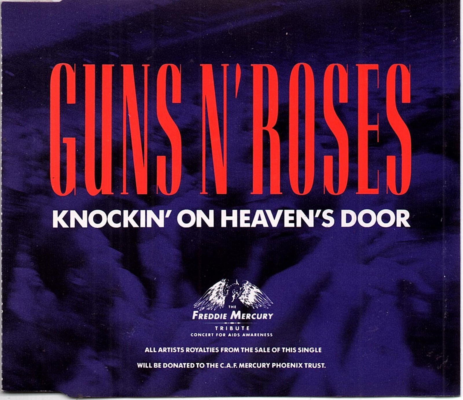 GUNS N' ROSES  knockin' on heaven's door   CD SINGLE.