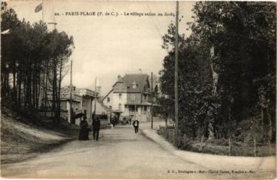CPA PARIS-PLAGE - Das Schweizer Dorf im Wald (163788)