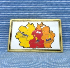 Hostess Chips "Munchies" Promo Belt Buckle Stoners Brass Vtg 80s  .CPA531