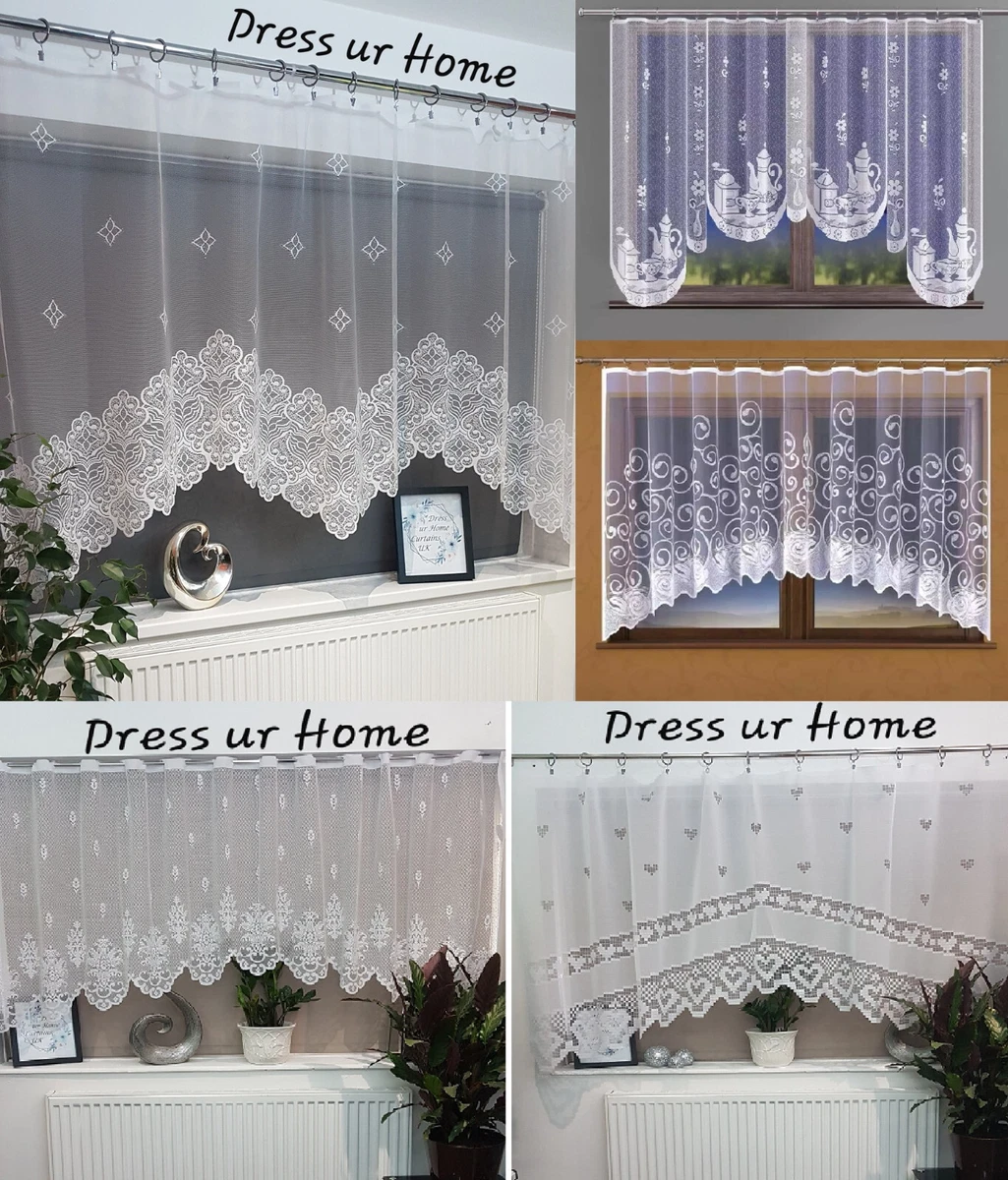 Net curtains for kitchen deals