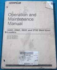 CAT CATERPILLAR 246C 256C 262C 272C SKID STEER OPERATION MAINTENANCE MANUAL