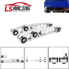 Silver Pair Rear Lower Control Arm for 88-95 CRX 94-01 Integra