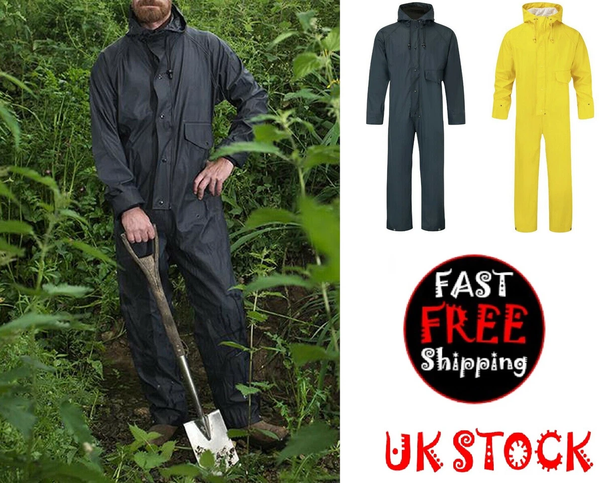 Adults Fort Flex Windproof Waterproof Heavyduty Coverall Workwear