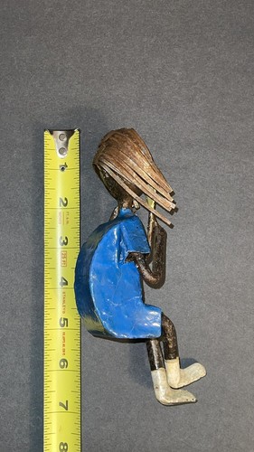 Manuel Felguerez Girl Lollipop Metal Iron Sculpture Art Modernist Mexican Artist - Picture 5 of 13