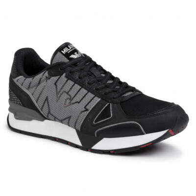 Emporio Armani Shoes Sneaker Man Grey X4X289 XM232 B810 Sz Emporio Armani Shoes Sneaker Man Grey X4X289 XM232 B810 Sz