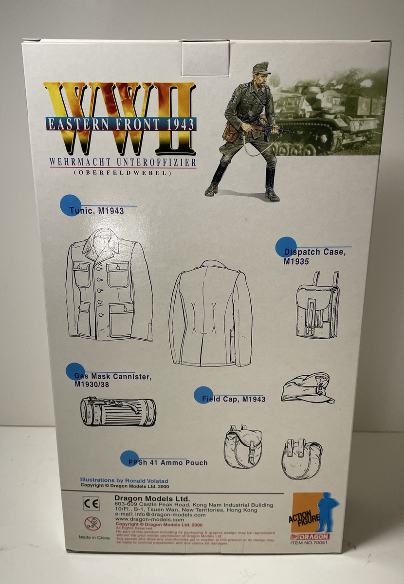 Dragon WWII Figure Steiner Wehrmacht Unteroffizier Eastern
