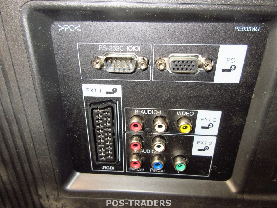 Sharp LC-70LE747E Aquos LE747 - 70" 3D LED TV 100Hz 177 cm 1920 HDMI CRACKED - Bild 4 von 4