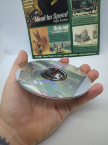!RARE! PC Gamer September 1999 Need for Speed High Stakes Demo w/ Backer - Picture 14 of 15