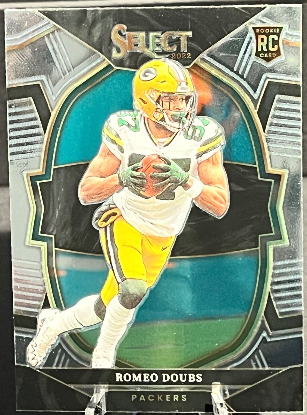 2022 Panini Select - Concourse Silver Prizm #54 Romeo Doubs (RC)