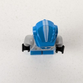 LEGO Dark Azure Robot Sidekick Minifigure Space Galaxy Squad 70703 gs007