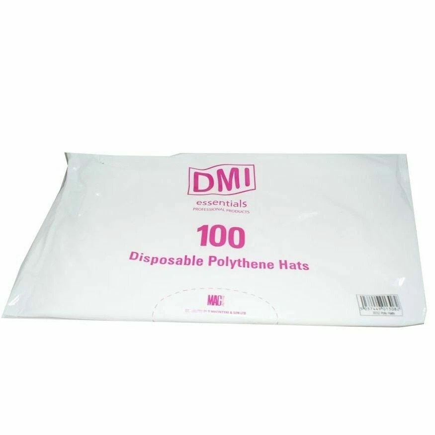 DMI Disposable Polythene Hats x 100