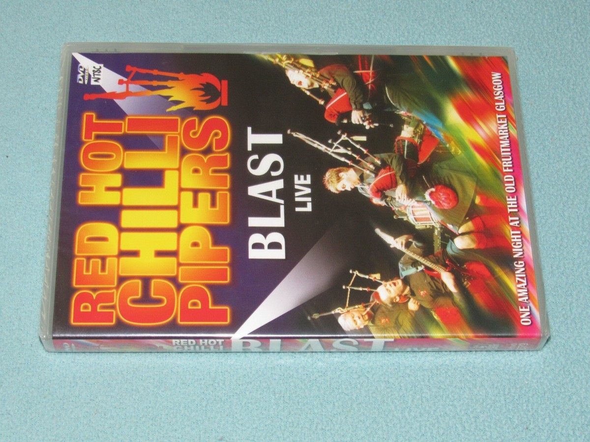 RED HOT CHILLI PIPERS: BLAST LIVE (DVD, 2008) ***BRAND NEW
