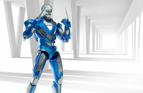Comicave 1/12 Iron Man Figure Model Mark 30 LED Light Comicave 1/12 Iron Man Figure Model Mark 30 LED Light