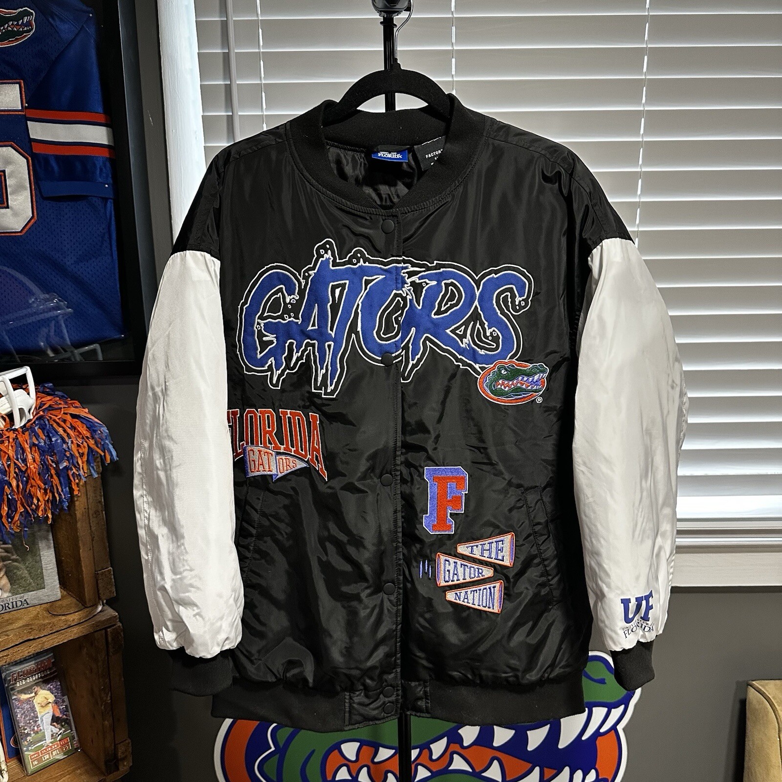 Florida Gators Patch Varsity Letterman Jacket Men… - image 1