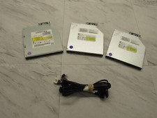 3 LOT 652297-001 HP ProLiant Slimline DVD-RW Drive 652243-001 DU-8A4SH-J2F Cable