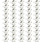 50 Pack of N-Type Female Crimp Connector - RG58 Cable crimp Easy to Use