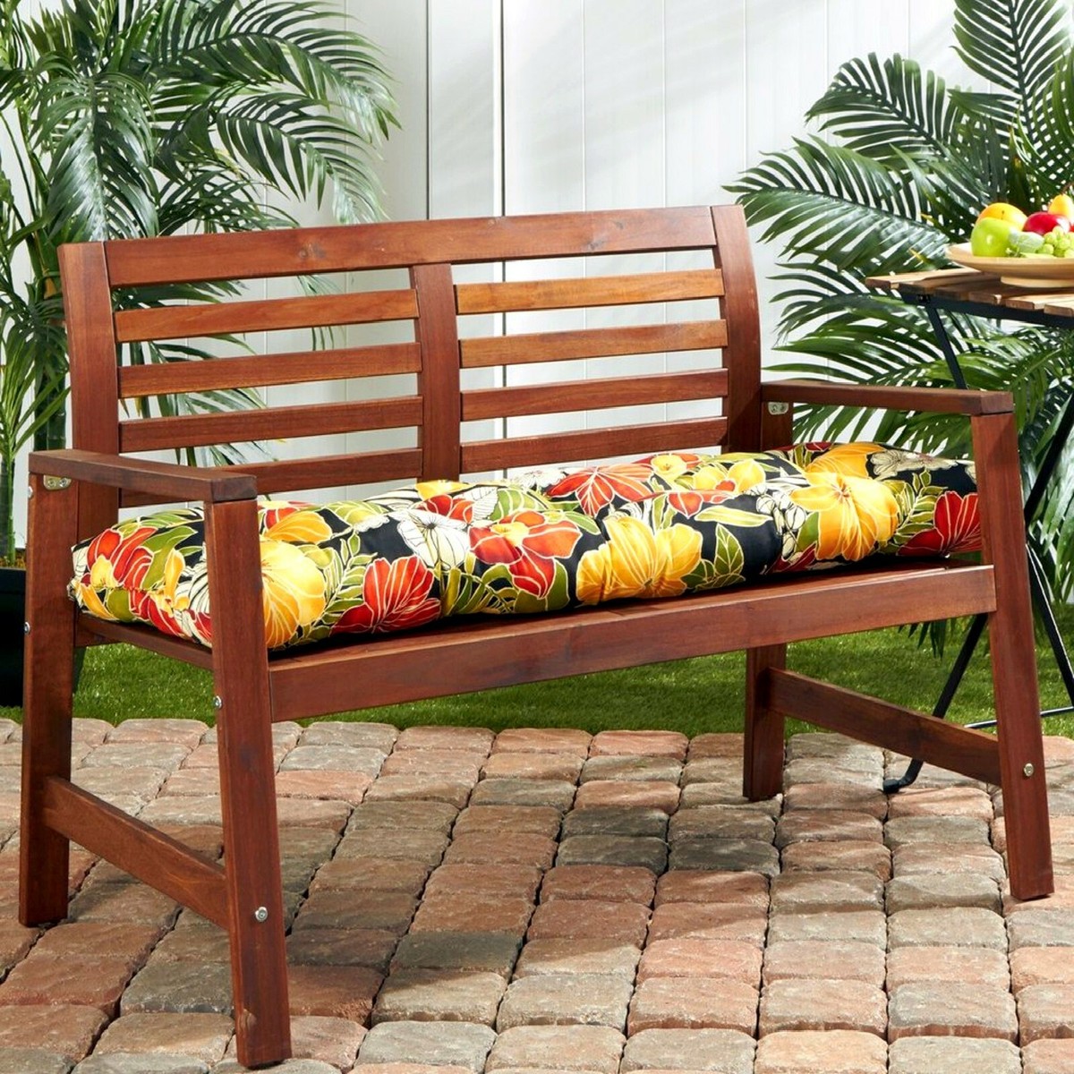 Porch Swing Cushion Replacement Bench Seat Padded Pillow Deck Patio 52