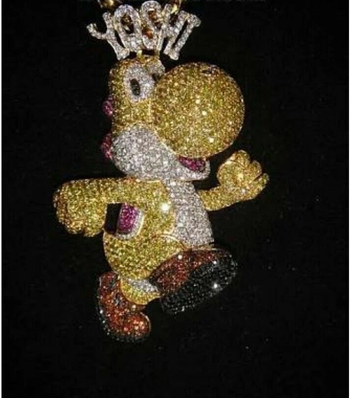Yoshi diamond sale pendant