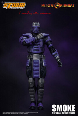 Perfect Storm Toys Mortal Kombat Smoke (Event Exclusive) 1/12 In