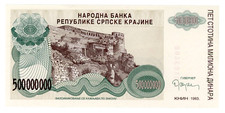 Croatia … P-R26a … 500.000.000  Dinara … 1993 …  Choice *UNC*.😉