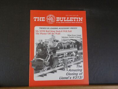 TTOS Bulletin Vol 33 #4 1998 July Toy Train Operating Society Amazing Cloning Of