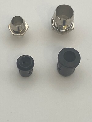 3 mm/5 mm LED Kunststoff/Chrom Einfassung Lampenhalter (10 Stück/20 Stück)