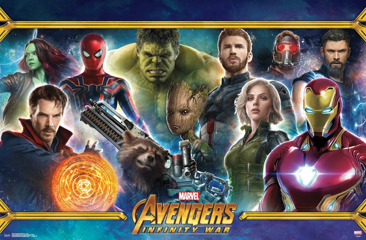 Marvel Cinematic Universe: Avengers: Infinity War - Team Poster | eBay