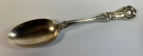 Antique Tiffany Pat. 1885 ENGLISH KING 8.5" Serving / Table Spoon 107g