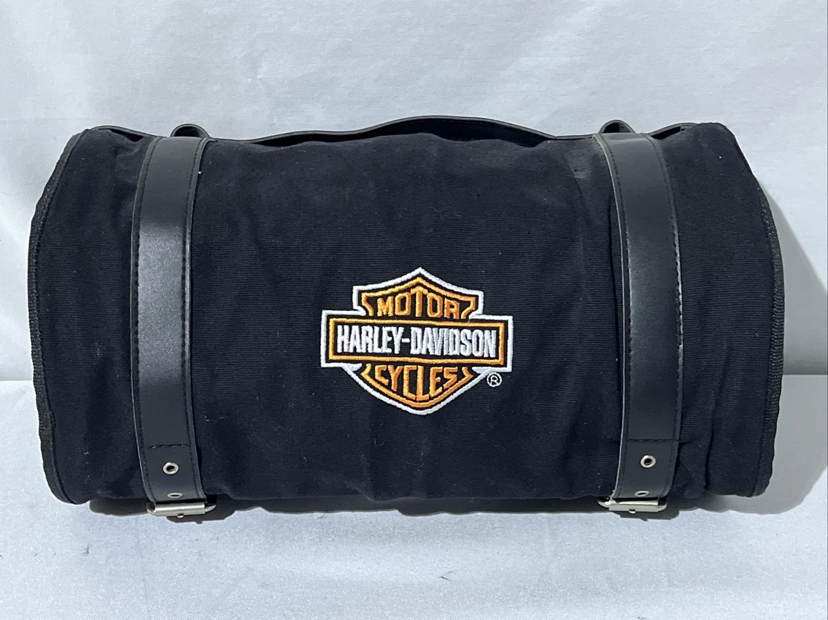 Harley Davidson Multi Purpose Roll Up 8 Pocket Travel Tool Bag