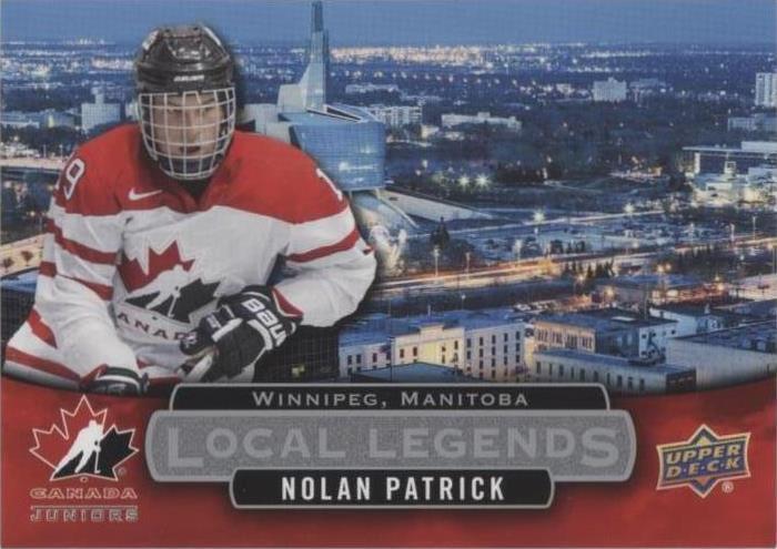 2017 Upper Deck Team Canada Juniors - Nolan Patrick #LL-NP - 1 of 1