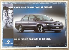 Proton Wira 4 Door Range Brochure / Leaflet c.2000 - Li  LXi  LXi  LUX  S