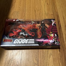 2020 GI Joe Classified Baroness with COIL Cycle 13 Cobra Island Target Exclusive