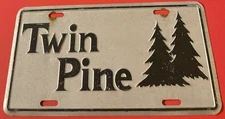 Twin Pine Ford Dealership Booster License Plate East Ephrata Pennsylvania