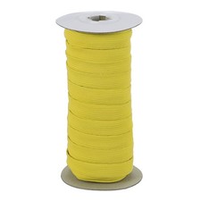 Elastic Bands 1/2 Inch x 20 Yards Stretch Flat Elastic Cord, Yellow
