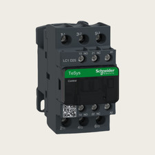 US Inventory 4PCS New Schneider LC1D25B7 Contactor 3phase 3NO 24VAC 50/60Hz coil