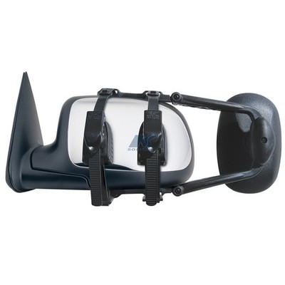 K Source Universal Deluxe Clip-On Towing Mirror Ratchet Mount 5'' x 7'' 3891