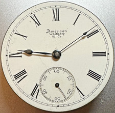  1888 18 Size WALTHAM P S BARTLETT Gr 15 M 1883 15J Pocket Watch Movt M27