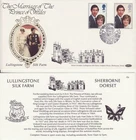 GB Stamps First Day Cover Royal Wedding Lullingstone Silk Farm BENHAM SHS 1981