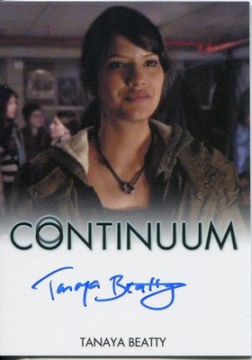 Continuum Staffel 3 Autogrammkarte Tanaya Beatty als Rebecca (Full Bleed)
