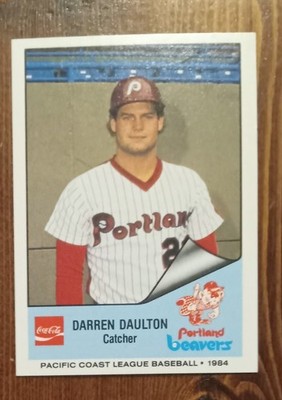 1984 Darren Daulton #198 Cramer Sports Promotions Pacific Coast League Phillies