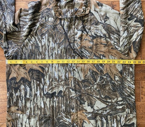 Spartan Realtree Mesh Camo Zip Up Hunting Jacket Shirt Mens Large Lightweight - Picture 6 of 8