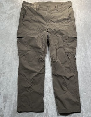 L.L. Bean Men s Water Resistant Cresta Hiking Cargo Pants 35x29(36x29)Tan 506421