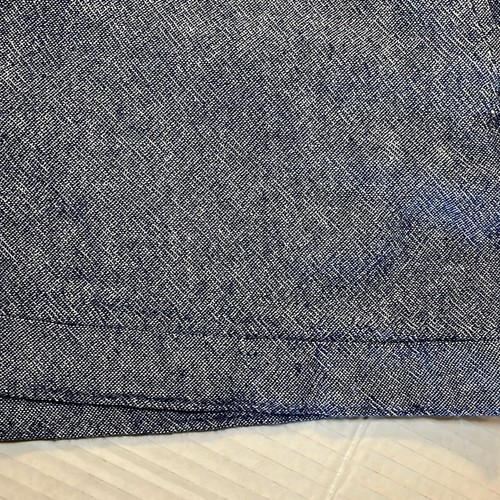 Old Navy Chambray Shorts Womens Size M Blue Hot Linen Blend Summer Casual Travel - Picture 3 of 15
