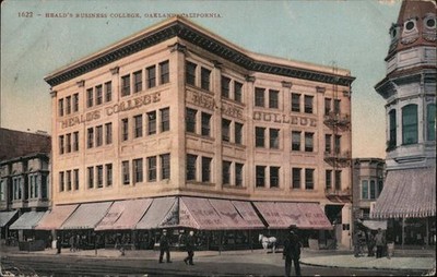 Oakland, California CA Heald's Business College Mitchell Berkeley Vintage