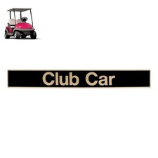 DRIVE UP Name Plate for Club Car Precedent Plate 15.74" 2.24"