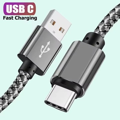 Data Cable Fast Charger USB A to Type C Charging Cable For Huawei Samsung Androi