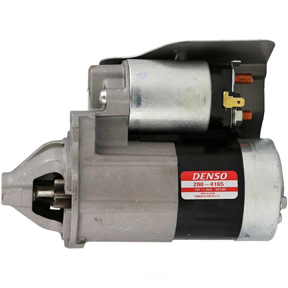 Starter Motor fits 1999-2005 Mitsubishi Eclipse Galant  DENSO - Image 2 of 2