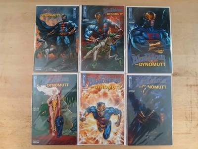 BLUE FALCON & DYNOMUTT Lot Of 6 #1-5 + Variant - Dynamite Comics - Complete Set 