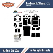 Complete Interior Insulation Kit For 1935-1939 Ford Sedan Delivery Complete Interior Insulation Kit For 1935-1939 Ford Sedan Delivery