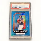 2024 Panini Obsidian - Fire and Ice Caleb Williams #20 Blue 4/25 RC PSA 10 POP2